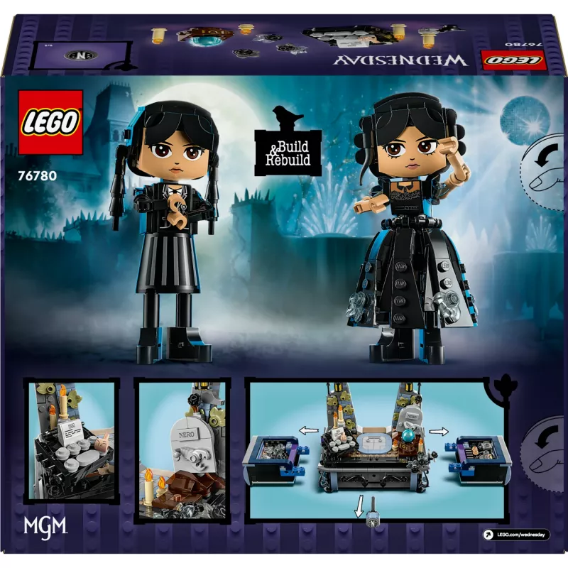 LEGO WEDNESDAY 76780 Figura de Wednesday Addams