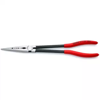 Alicates de punta redonda de largo alcance KNIPEX con perfiles transversales
