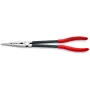 Alicates de punta redonda de largo alcance KNIPEX con perfiles transversales