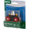 Vagón de tren de madera BRIO 33749 con campana