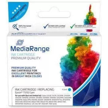 MediaRange MRET129C Cartucho de tinta compatible cian 1 ud. (MRET129C)