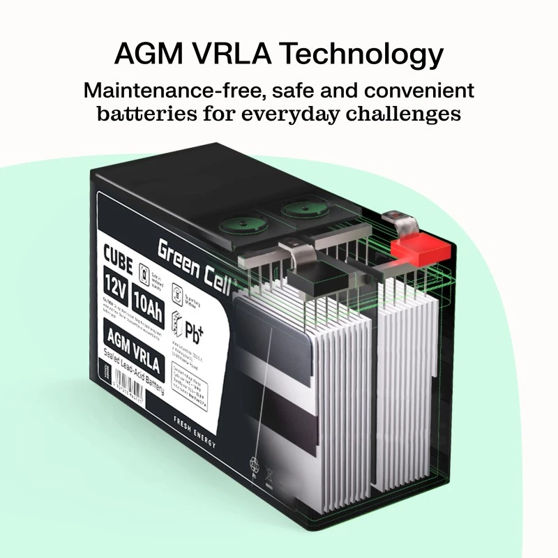 Batería AGM VRLA 12V 75Ah IP54