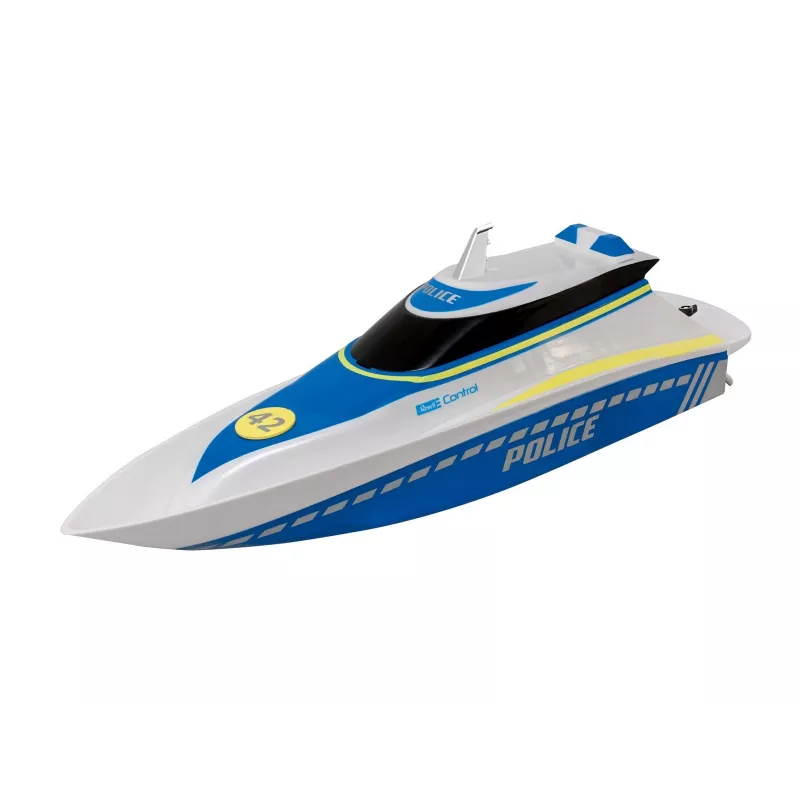 Revell Control Waterpolice RC lancha motora para principiantes 100% RtR 350 mm (24138)
