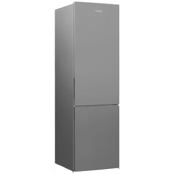 Frigorífico INDESIT | INKS 1401 S4E1 | Clase de eficiencia energética E | Independiente | Combi | Altura 202,5 cm | Capacidad útil frigorífico 266 L | Capacidad útil congelador 120 L | 38 dB | Plata