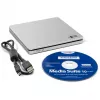 GP70NS50 SLIM, grabadora de DVD externa (plata, externa, USB 2.0, 5,25)