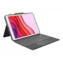 Teclado Logitech Combo Touch QWERTZ alemán Smart Connector grafito