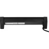 Regleta de enchufes Brennenstuhl ALU-Office-Line 4 tomas negro/blanco — Brennenstuhl ALU-Office-Line 4 tomas