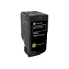 Lexmark 74C2SY0 - tóner amarillo - para CS720de, CS720dte, CS725de, CS725dte, CX725de, CX725dhe, CX725dthe