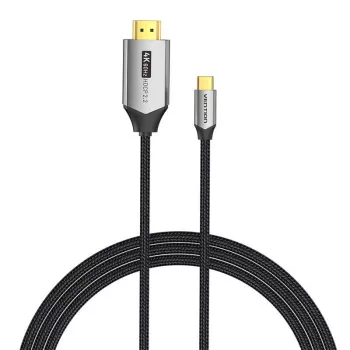 Cable Vention USB-C a HDMI CRBBH – 2 m, 4K@60Hz, negro, USB-C a HDMI