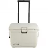 Nevera portátil con ruedas Coleman Pro 55QT blanca 52L 120h