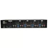 EATON TRIPPLITE conmutador KVM DisplayPort de 4 puertos con cables de audio y hub USB 3.0 SuperSpeed (B004-DPUA4-K)