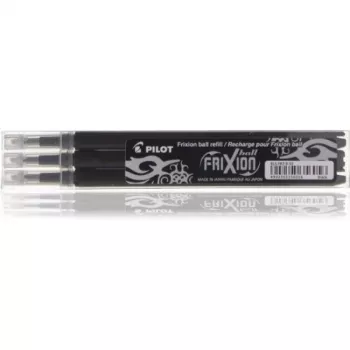 Set de recarga Pilot 3x Frixion negro (BLS-FR7-B-S3) (BLSFR7BS3)