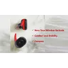 Auriculares V.Silencer Ture Wireless Earbuds negro/rojo