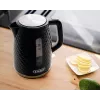 C280C ELDOM Hervidor de agua ELLI, capacidad 1,7 l, potencia 2200 W, Negro, Strix, Negro