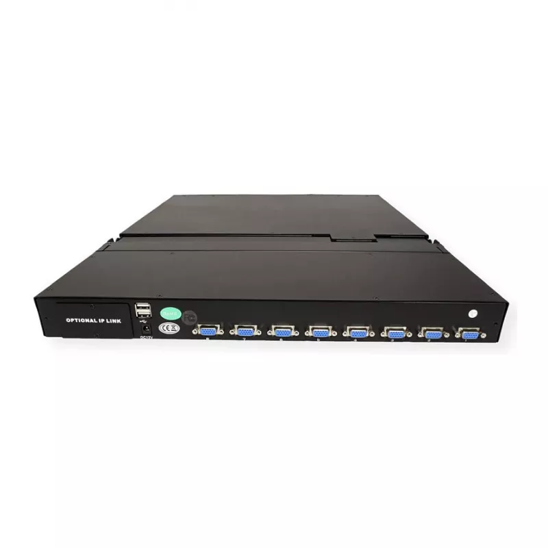 VALUE 26.99.0190 Consola KVM de 19 pulgadas, 8 puertos, USB, distribución del Reino Unido