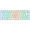 Deltaco GAM-100-W-DE. Teclado factor de forma: 65%. Estilo de teclado: Recto. Interfaz de dispositivo: USB + Bluetooth, interruptor de tecla: interruptor mecánico,