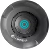 Sistema de riego aspersor emergente MD80 negro gris alcance 3,5 a 5 metros