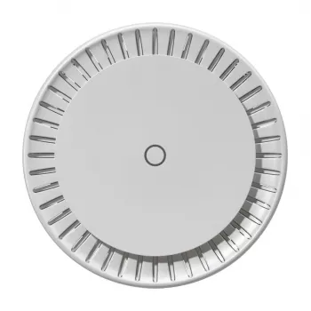 Punto de acceso MikroTik cAP ax montaje en techo Wi‑Fi 6 dual‑band 2.4 GHz/5 GHz, 1774 Mbps, 2x RJ45, IP20, RouterOS