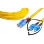 Lightwin Cable de conexión LWL dúplex de alta calidad - SM - LSH - SC (LDP-09 LSH-SC 5.0)
