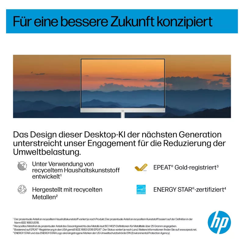 HP All-in-One PC (solución completa) 27-ct2073ng AMD Ryzen AI 7-350 512GBSSD 16GB Blanco (27-ct2073ng)
