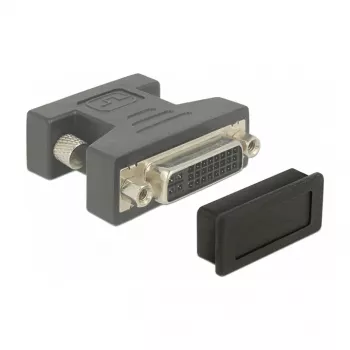 Tapa protectora de conector hembra DVI DeLOCK 60160