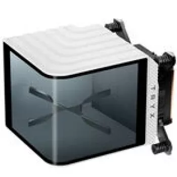 Refrigeración líquida para CPU TRYX L-P0CL-DS0M-G0W para zócalos Intel y AMD con pantalla AMOLED, acabado blanco