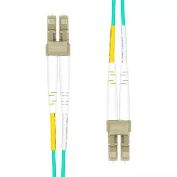 Cable de conexión de fibra óptica multimodo dúplex ProXtend FO-AQLCLCOM4D-0015 LC-LC UPC OM4 15m