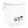 Dosificador de detergente de plástico Rotho Basic 9 L modelo 1770101100RP, blanco, tapa, orificio para colgar