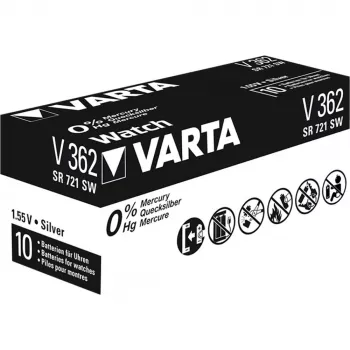 Pila desechable Varta V362