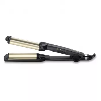 BaByliss C260E EasyWaves plancha texturizadora Warm Black, Silver 70,9 (1,8 m)