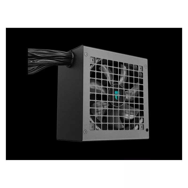 DeepCool PF500X fuente de alimentación ATX de 500 W, 80 PLUS Bronze, ventilador de 120 mm, ATX de 20+4 pines, negra