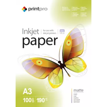 Papel fotográfico ColorWay PrintPro PME190100A3 190 g/m² A3 100 hojas