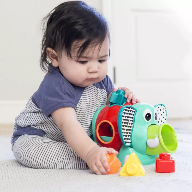 Clasificador con bloques - elefante Infantino