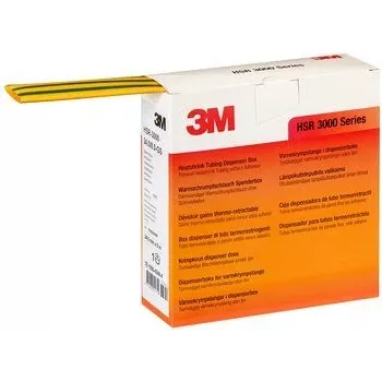 3M TE100042486 - tubo termorretráctil - Verde - Amarillo - 5 m - 1,8 cm - 135 °C (TE100042486)