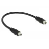 Cable de audio 3,5 mm DeLOCK 85115 0,25 m negro