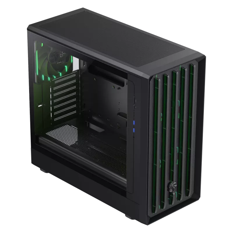 Caja Gamemax | CLAW 460 BK | negra | Mid-Tower | fuente de alimentación no incluida