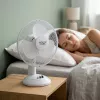 Adler | AD 7302 | Ventilador de mesa | Blanco | Diámetro 23 cm | Número de velocidades 2 | Oscilación | 60 W | No