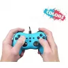 Mando con cable SUBSONIC SA5488-1 Neon Blue — para Nintendo Switch, conexión por cable