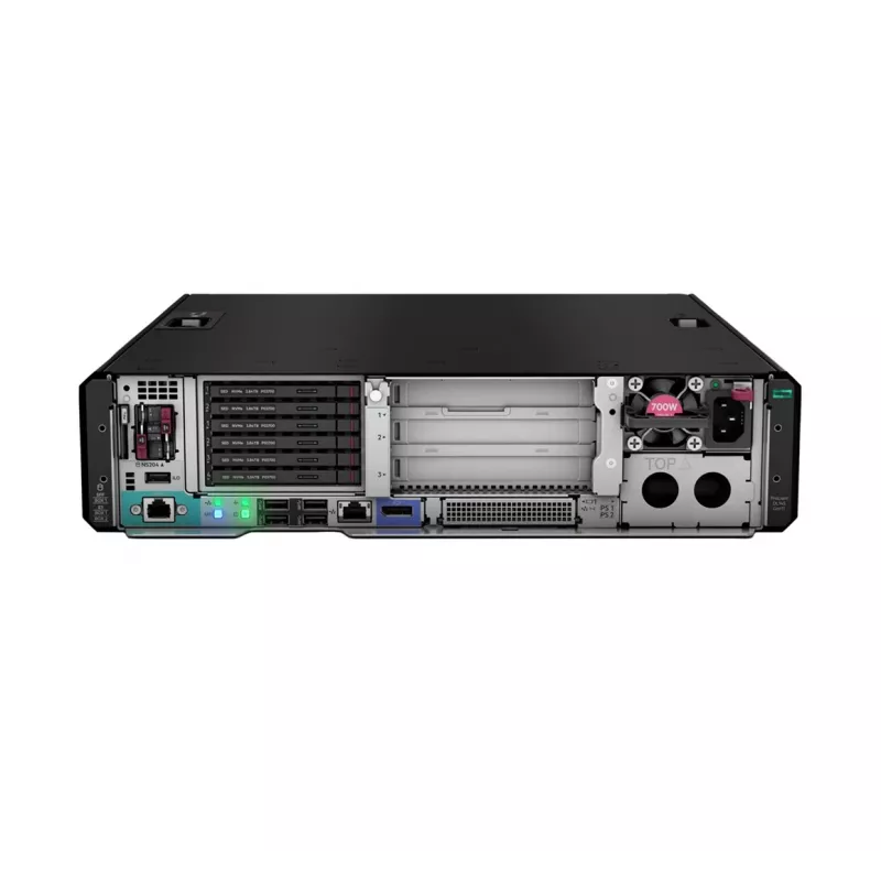 Servidor HPE ProLiant DL145 Gen11 8124P 2,45 GHz 16c 1P 2x32GB-R 2SFF NS204i-u 2x1000W PS EMEA