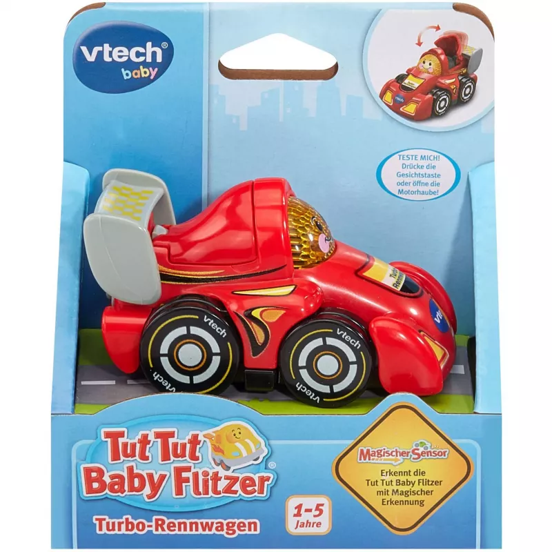 Tut Tut Baby Flitzer - Coche de carreras turbo