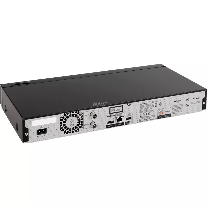 Panasonic DMR-BST760 - Grabador Blu-ray 3D con sintonizador de TV y HDD - Escalado - Ethernet, Wi-Fi (DMR-BST760AG)