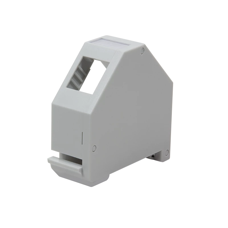 Logilink | adaptador para carril DIN para 1 módulo keystone RJ45 | MP0053