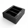 Cargador de 3 ranuras Telesin para GoPro Hero 12 / Hero 11 / Hero 10 / Hero 9