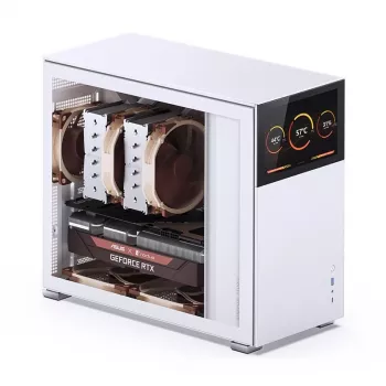 Carcasa de PC Jonsbo D41 STD Midi Tower blanca