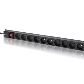 Regleta PDU para RACK 16A, 16xFRENCH, vertical