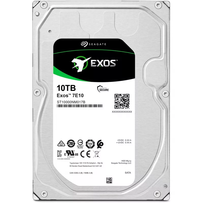 Seagate Enterprise ST10000NM017B disco duro interno 10 TB 7200 RPM 256 MB 3,5 inch Serial ATA III