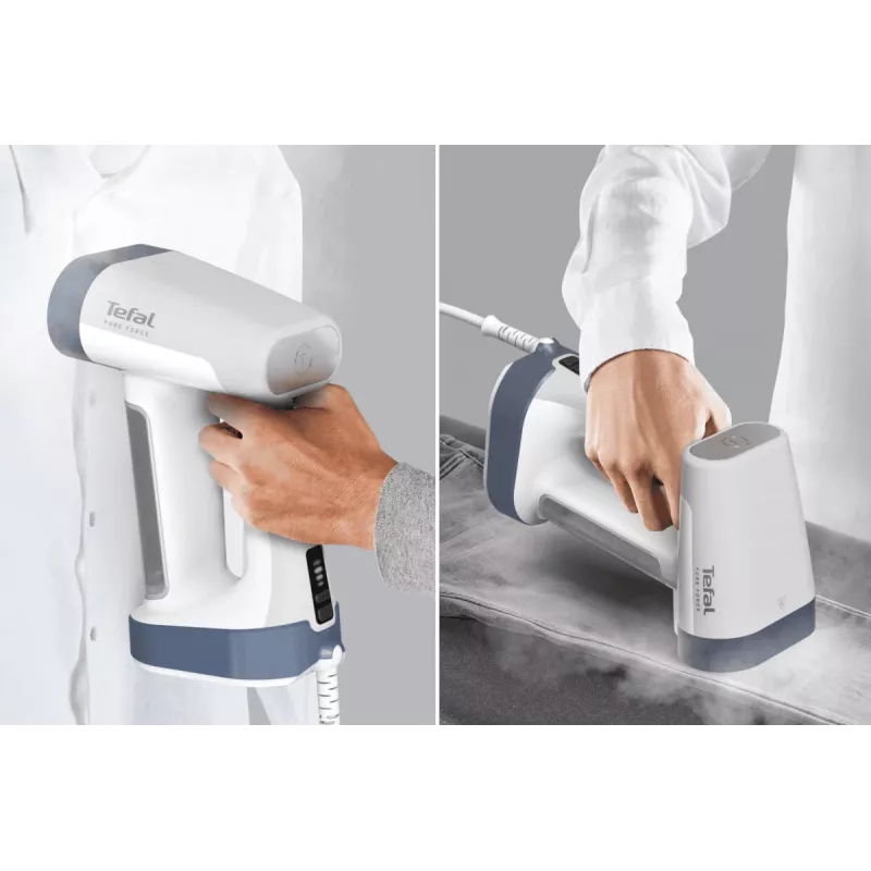 Limpiador a vapor de mano Tefal DT8722E0, 1800 W, depósito de agua 0,18 L