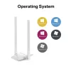 Adaptador USB inalámbrico Mercusys MW300UH