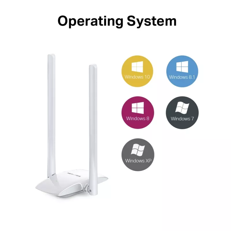 Adaptador USB inalámbrico Mercusys MW300UH