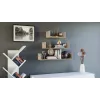 Topeshop MOBI 3P SONOMA Estante flotante Montaje en pared Tablero de partículas Roble